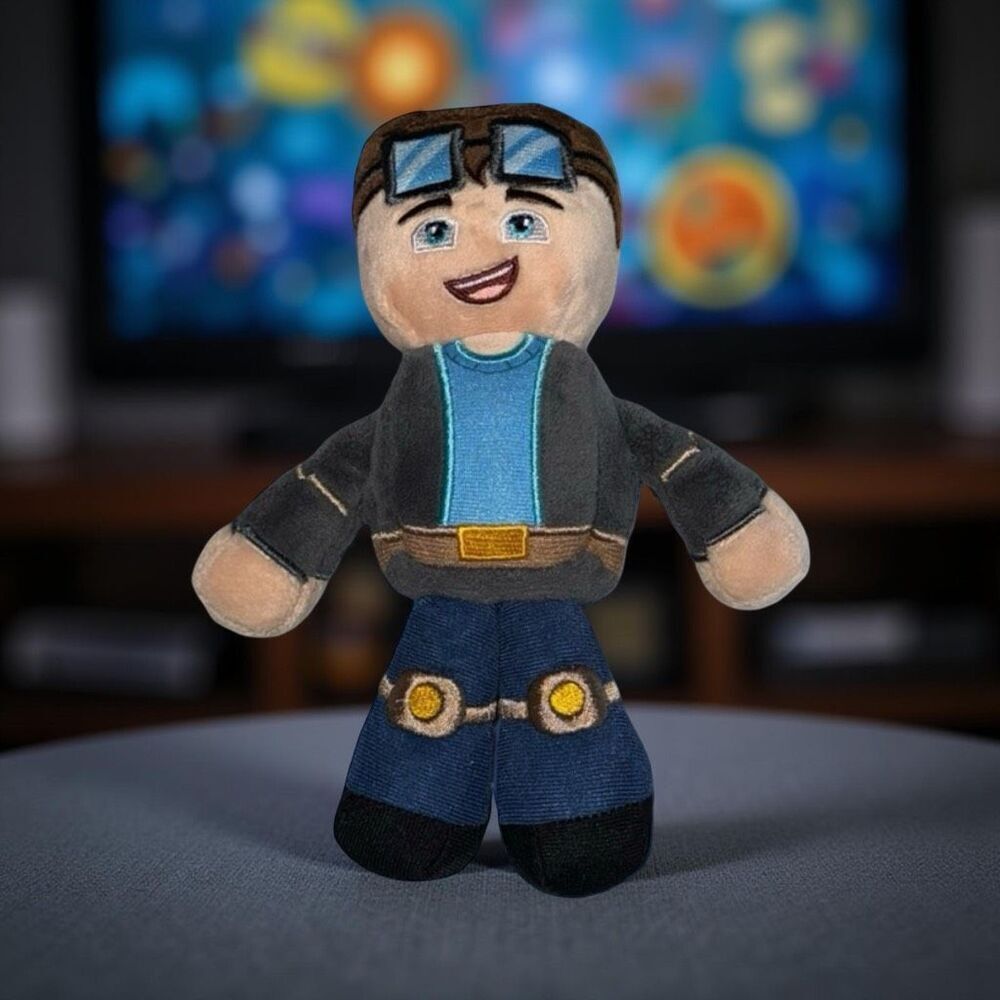 2015 Jazwares Tube Heroes Dan Tdm Plush Doll Embroidered 7.5” P12